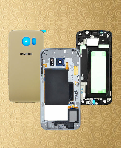 Samsung S6 Edge Housing Gold